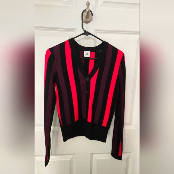 Cabi Stripe Long sleeve Top - Picture 5 of 6